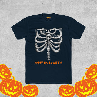 Happy Halloween Skeleton Chest