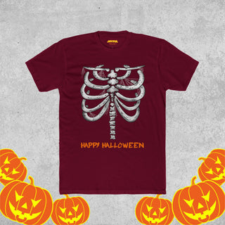 Happy Halloween Skeleton Chest