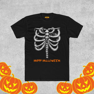 Happy Halloween Skeleton Chest